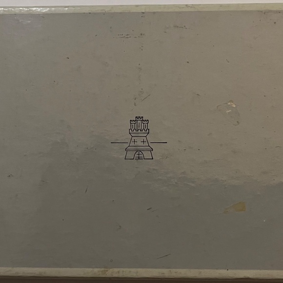 Vintage Porcelain Set Miniture Plates Limoges France gold inlay flower pattern - Picture 6 of 6